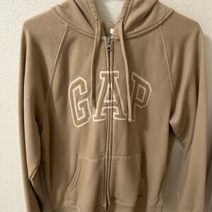 GAP Kids Brown Zip-Up Hoodie